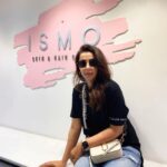 Nikki Galrani Instagram - It was such a pleasure to visit the @ismoclinic in Chennai 🌸 Was pleased to see how all the hygiene & safety directives are being followed from entry to exit Thank You for having me over & pampering my skin🌸 I can’t wait to be back ✨ @nainarmanoj @saravanaspb