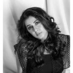 Nikki Galrani Instagram - She sees in Black & White Thinks in Grey But Loves in Colour ✨ Make up by @reenapaiva Hair by #Venky Styled by @prajanyaanand Shot by @palaniappansubramanyam