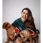 Nikki Galrani Instagram - My Happiness♥️✨ @thepawsomeboys Pc : @kiransaphotography