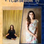 Nikki Galrani Instagram - Balance is not something we find, it’s something we create♥️ @isha.foundation I Can Be Both ! #MeetMyTwin #StillAndExuberant