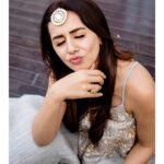 Nikki Galrani Instagram - Issa Quarantine Weekend Mood🐰 Ok bye 👀 For @tifarachennai Outfit by @faabiianaofficial Ring by @vummidianjaneyellu Make up & Hair by @bride_over Styled by @prathishta Shot by @kiransaphotography