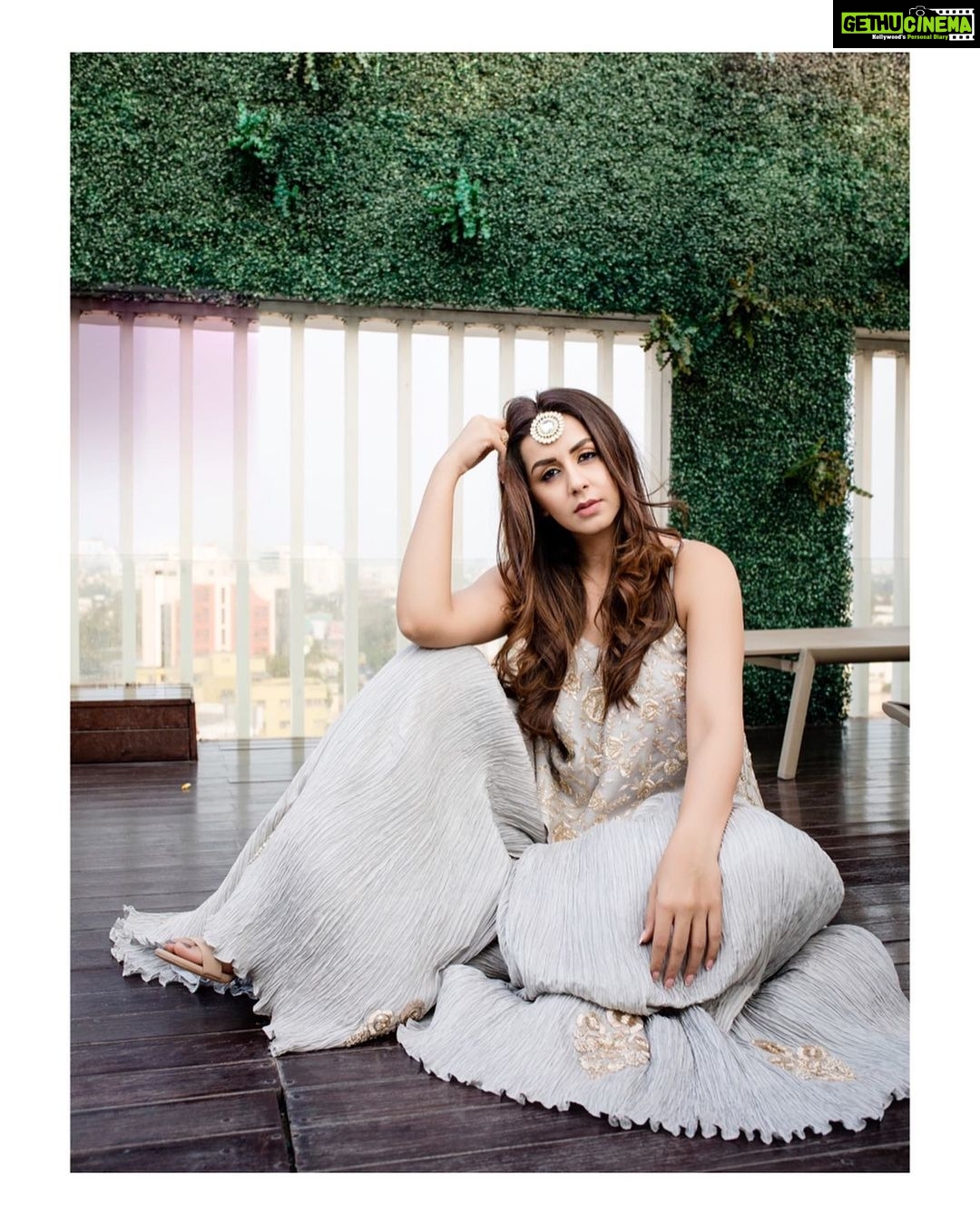 Nikki Galrani Instagram - Couldn’t choose, so here you have Me x2 🐰 For @tifarachennai Outfit by @faabiianaofficial Ring by @vummidianjaneyellu Make up & Hair by @bride_over Styled by @prathishta Shot by @kiransaphotography