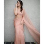 Nikki Galrani Instagram - Day Dreaming🍑👀 For @tifarachennai Outfit by @houseofhiya Jewellery by @vummidianjaneyullu Make up & Hair by @bride_over Styled by @prathishta Shot by @kiransaphotography