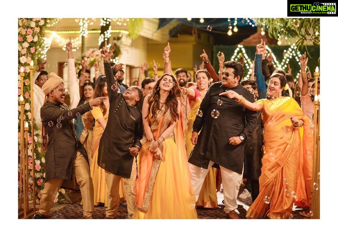 Nikki Galrani Instagram - #Dhamaka ❤️ @omar_lulu_ @arun_a_kumar @gopisundar__official