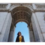 Nikki Galrani Instagram - 🖤✨ Arc de Triomphe
