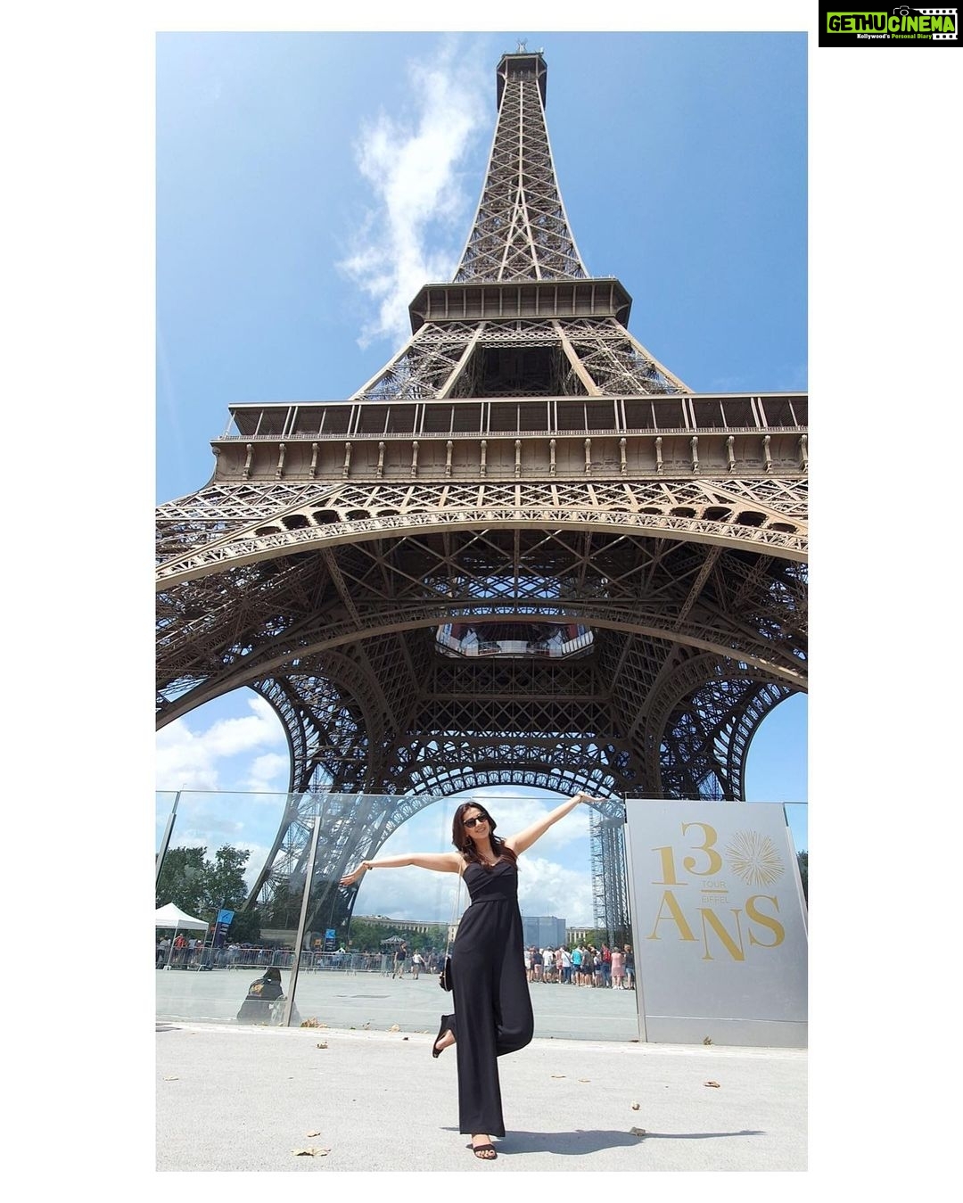 Nikki Galrani Instagram - Okay but First,Paris 🖤
