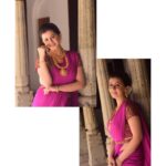 Nikki Galrani Instagram - For a recent event in #Karaikudi 💕 Outfit by @studio149 Styled by @kavithasantosh29 Make up & Hair by @naturalssalon ✨