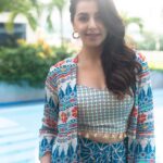 Nikki Galrani Instagram - Liquid Sunsets ☀️ Outfit : @soupbysougatpaul @tifarachennai Hair & MU : @page3salonalwarpet Shot by : @palaniappansubramanyam