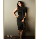 Nikki Galrani Instagram - #2 Sneak Peak from the #AnandaVikatan #Awards #2019 🖤 Make up & Hair by Team @prakatwork 🤗 Shot by @prachuprashanth ✨✨ #VikatanAwards Chennai, India