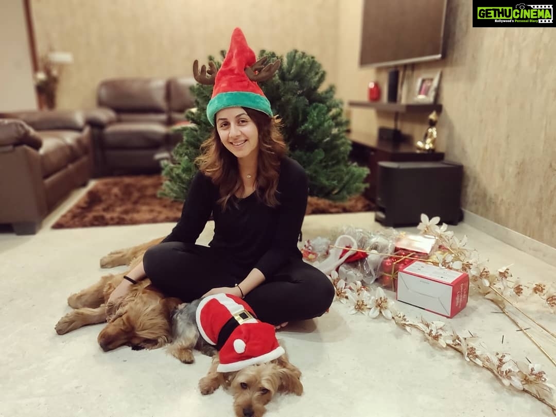 Nikki Galrani Instagram - Work in progress 🥰🥰🥰 My favourite time of the year 🥰🥰🥰