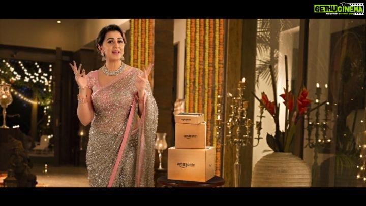 Nikki Galrani Instagram - Get everything you want!! #AmazonGreatIndianFestival is here 🤩 😄 Sale starts today! So, Hurryyyyyy 💃🏻💃🏻💃🏻 @amazondotin