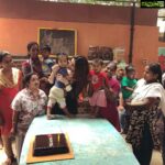Nikki Galrani Instagram - U know it’s a super #Blessed & Amazing day when all you receive is so much purity,innocence & love from all these #Unadulterated & #Honest souls ❤️Thank u for making my day 🤗❤️ Can’t wait to see you all again 😘❤️ @aplusmax @anushaswamy