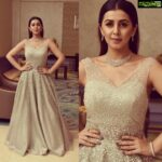 Nikki Galrani Instagram - #AboutLastNight 😊 @siimawards Day 1 in a @kalkifashion outfit & jewellery by @chennaidiamonds Co-ordinated by @instagladucame @maddiea24 @sonalitambe 🤗 📸 by @viralbhayani MUH by @danam_mua #PantaloonsSIIMA #SIIMA2018 #SIIMA Dubai Parks and Resorts