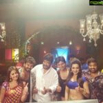 Nikki Galrani Instagram - And it's a wrapppppp !!! What a colourful n fun journey it's been ❤ #Kalakalappu2