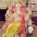 Nikki Galrani Instagram - May Ganpathi Bappa shower all of us with tons of happiness & love 💕 Happy Ganesh Chaturthi 🤗 Ganpathi Bappa Morya 💕 #MyForeverFavourite #MissingHome