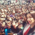 Nikki Galrani Instagram – Thank u Karur for all the love 😘😘😘 such a lovely morning ❤ #SupremeMobiles Karur, India