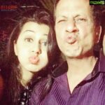 Nikki Galrani Instagram - Happyyy Bdayyy my Foreverrrr Bestesssst Manu ❤❤❤ thank u for a lifetime full of madness n laughter & for all the love u have unconditionally showered on us ❤❤❤ Thanks for teaching me how selfless love really is/should be 😘😘😘 Here's to more of the khandaan ka paagalpan & becoming a year younger 💃💃💃can't wait to c u tomo 🤗🤗🤗 #BlessedWithTheBest #MyManu #Papa #MyDaddyCutest ! Love Always -Your Favorite baby Naughty 🤣🤣🤣😝😝😝 @actressanjjanaa