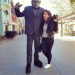 Nikki Galrani Instagram – #ThrowBack to my date with Mr.Frankenstein 😈😈😈 #Frankenstein Universal Studios Hollywood