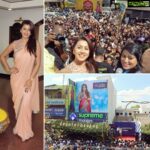 Nikki Galrani Instagram - About Yesterday !!! Thank u for all the love Tirupur ❤❤❤ At the store launch of #SupremeMobiles in my favourite @tifarachennai outfit & jewellery by #Bansri