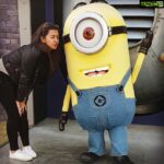 Nikki Galrani Instagram – When the child in u refuses to grow up 🙈🙈🙈 #MinionLove Universal Studios Hollywood