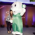 Nikki Galrani Instagram – Such a pleasure to b associated with the @OPPO family 4th time in a row for an event in Kerala last evening😊 #OppoDineWithTheStars #Kerala #OPPO #OppoMobiles