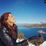 Nikki Galrani Instagram - My happy place ❤❤❤ #SnowBaby Lake Tahoe