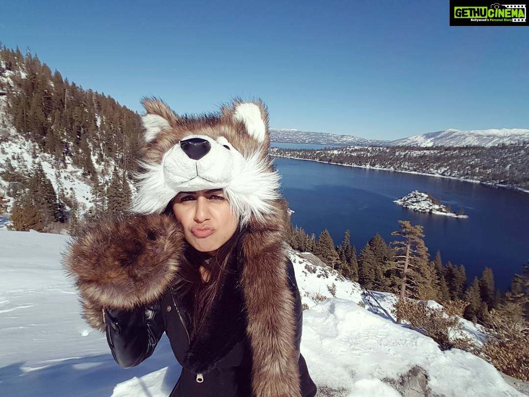 Nikki Galrani Instagram - Part 2 🙈😄 Lake Tahoe