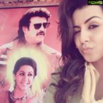 Nikki Galrani Instagram – A #SuperStar fan from real to reel ❤📽📽📽 #Started rolling for my 25th film 💃🏻💃🏻💃🏻 #PAKKA it is 💪🏻✌🏻#Rajnikanth #Thalaiva 🙏🏻🙏🏻🙏🏻