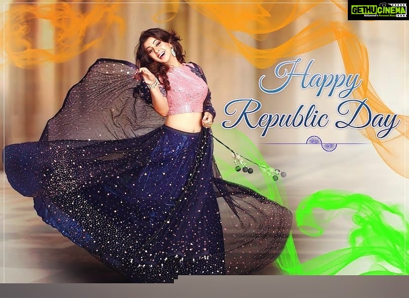 Nikki Galrani Instagram - #HappyRepublicDay 🇮🇳 #JaiHind ❤
