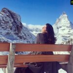 Nikki Galrani Instagram - #SunKissed in the Land of #Snow ❤️ Top of Gornergrat 3112m/10310ft
