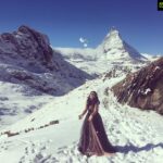Nikki Galrani Instagram – The child in me wakes up every time I see Snow ❄️❄️❄️🙈💁🏼💁🏼💁🏼 Top of Gornergrat 3112m/10310ft