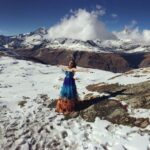 Nikki Galrani Instagram – #Switzerland #SwissDiaries #TravelDiaries Top of Gornergrat 3112m/10310ft
