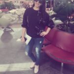 Nikki Galrani Instagram – Enroute #Australia 😎 Bangalore International Airport Bus Terminal
