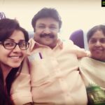 Nikki Galrani Instagram – Mornings like these 💖 full of #Positivity & #Warmth 😊 Enroute #Coimbatore ! #Sweetest #Prabhu #Uncle