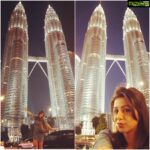 Nikki Galrani Instagram - Standing tall 😊 Twin Tower Kualalumpor