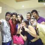 Nikki Galrani Instagram - Team #VVV all happy happy after the press show last evening 😁😁😁 Hoping the movie will fill u all with laughter & joy🙏🏻 Big Love ❤️❤️❤️