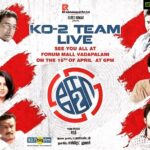 Nikki Galrani Instagram - Me along with my team #Ko2 will be seeing u all the #ForumMall Vadapalani at 6 pm today 😊 Who is coming ? 😄 #ko2 #Live #LeonJames #Nikki #BobbySimha