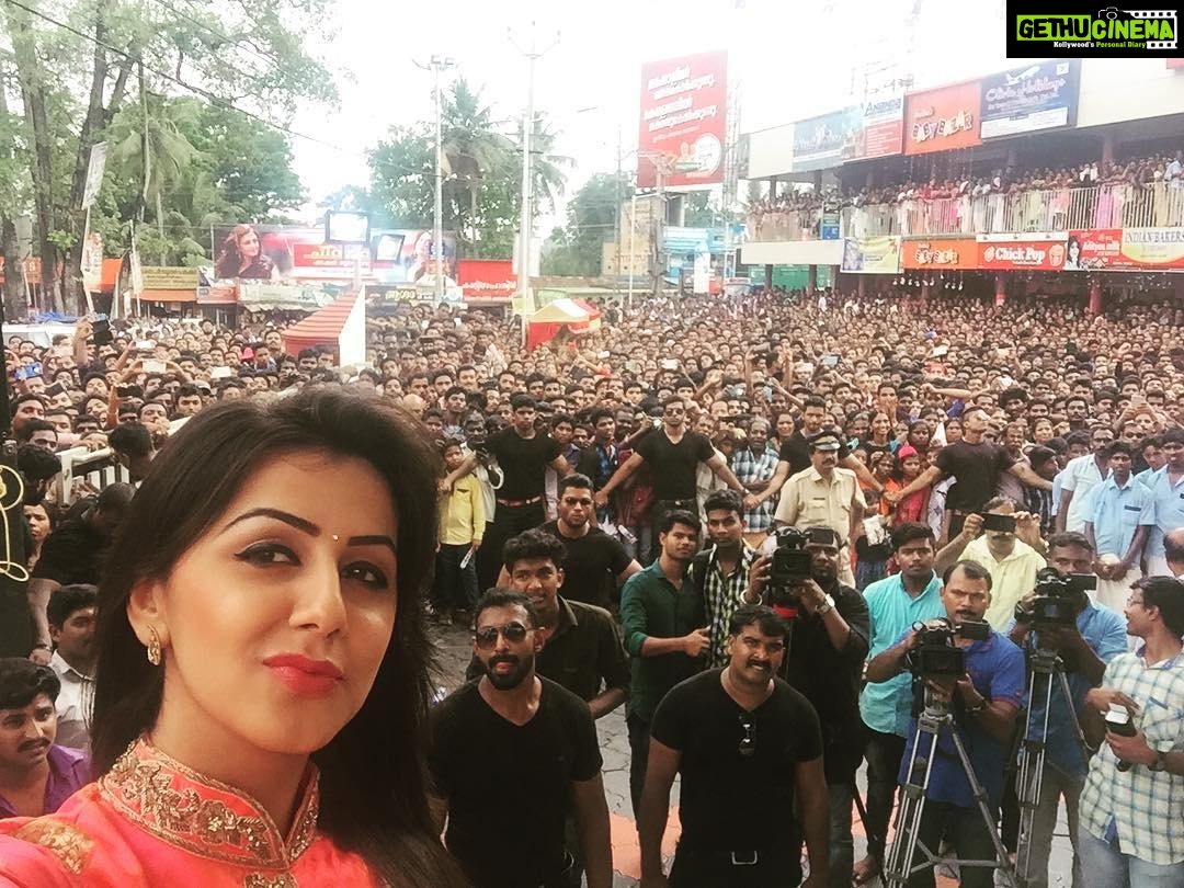 Nikki Galrani Instagram - Thank u #Kollam for all the love 💖 #HappyVishu