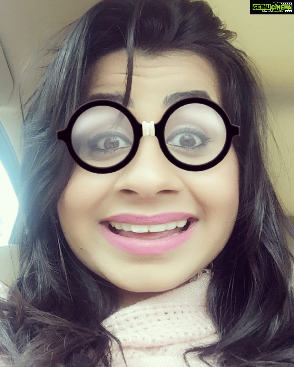 Nikki Galrani Instagram - #GeekMode #Nerd #RandomClicks 🤓🤓