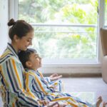 Nisha Agarwal Instagram - Expectation Vs. Reality! I’m not complaining in this situation, I’m always happy to cuddle my lil love ❤️ #momlife #letthembelittle #meditation #mumbaimomblogger #lifestyleblogger Mumbai, Maharashtra