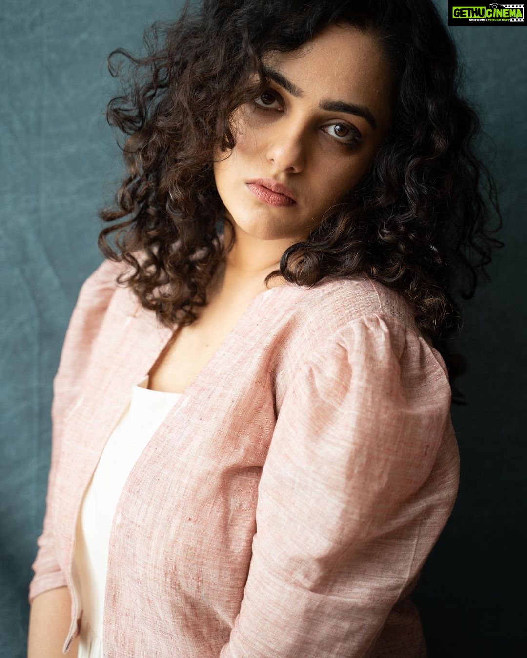 Nithya Menen Instagram - Raw pictures 🤎 Photography - @shreyaksingh Outfit - @studiobustle Earrings - @thetrinkaholic Stylist - @sandhya__sabbavarapu Styling team - @rashmi_angara @thumu_bhavana @mythri_g