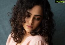 Nithya Menen Instagram - Raw pictures 🤎 Photography - @shreyaksingh Outfit - @studiobustle Earrings - @thetrinkaholic Stylist - @sandhya__sabbavarapu Styling team - @rashmi_angara @thumu_bhavana @mythri_g