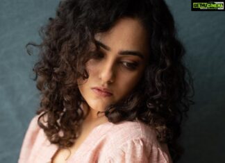 Nithya Menen Instagram - Raw pictures 🤎 Photography - @shreyaksingh Outfit - @studiobustle Earrings - @thetrinkaholic Stylist - @sandhya__sabbavarapu Styling team - @rashmi_angara @thumu_bhavana @mythri_g