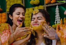 Nithya Ram Instagram - 💛 . . . . . . . . @iam_divya_raj @preethi_srinivas2018 @padmini.jagadeesh Pc: @raj.rj