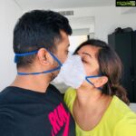 Nithya Ram Instagram – Romance responsibly 💏
#coronaeffect😷 #staysafe #neverstopromance❤️