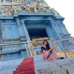 Nithya Ram Instagram - “Temples are an expression of god’s love” Today’s temple visit to ‘Sri Ghati subrahmanya temple’. #templesofkarnataka #purebliss #spiritualconnection #godspeace☺️♥️