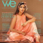 Nivetha Pethuraj Instagram - April issue. We Magazine. Grab it now