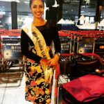 Nivetha Pethuraj Instagram – Here I come #mumbai.. very proud to be representing #UAE in #missindiaworldwide #missindiauae is #allset 👯👯👯