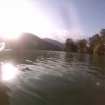 Nivetha Pethuraj Instagram - Just a small teaser..shot with my #gopro @gopro #pokhara #phewalake #lake #mountains #snowing