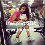 Nivetha Pethuraj Instagram - #pumpiron #metalhead #fitgirls #mydubai #mma #ufc